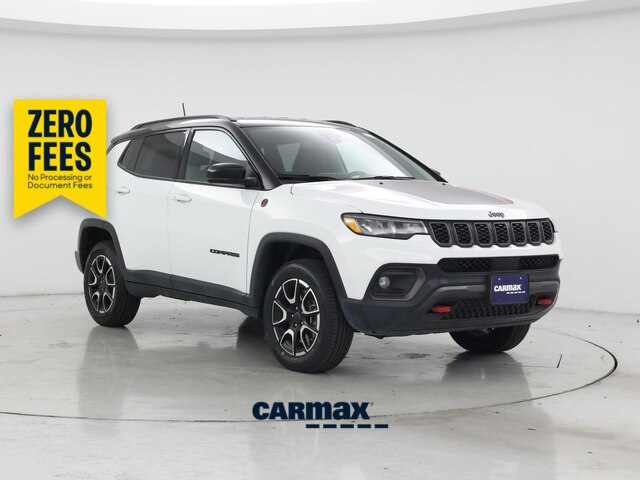 White 2025 Jeep Compass SUV / Crossover Four-Wheel Drive Automatic