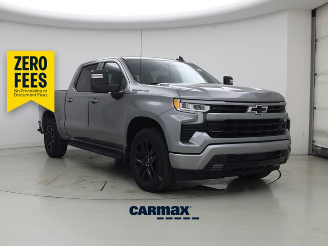 Gray 2023 Chevrolet Silverado 1500 Pickup Truck Four-Wheel Drive Automatic