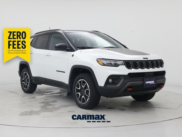 White 2025 Jeep Compass SUV / Crossover Four-Wheel Drive Automatic
