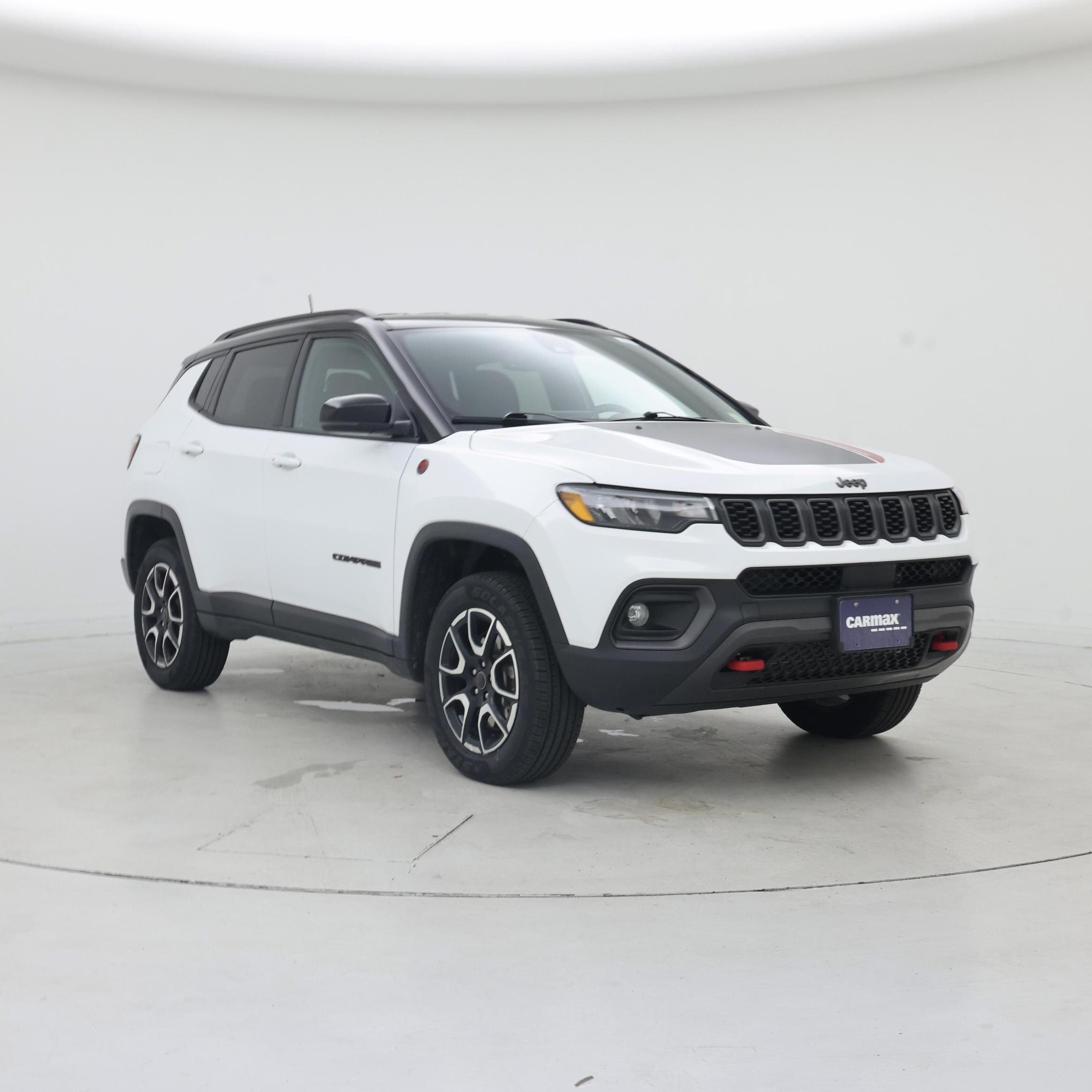 White 2025 Jeep Compass SUV / Crossover Four-Wheel Drive Automatic