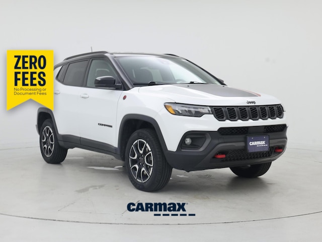White 2025 Jeep Compass SUV / Crossover Four-Wheel Drive Automatic