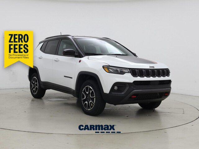 White 2025 Jeep Compass SUV / Crossover Four-Wheel Drive Automatic