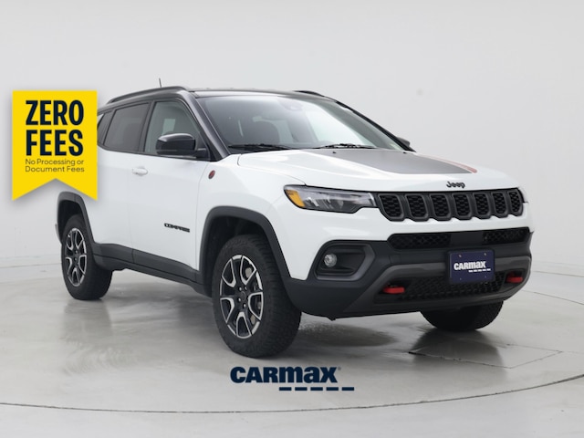 White 2025 Jeep Compass SUV / Crossover Four-Wheel Drive Automatic