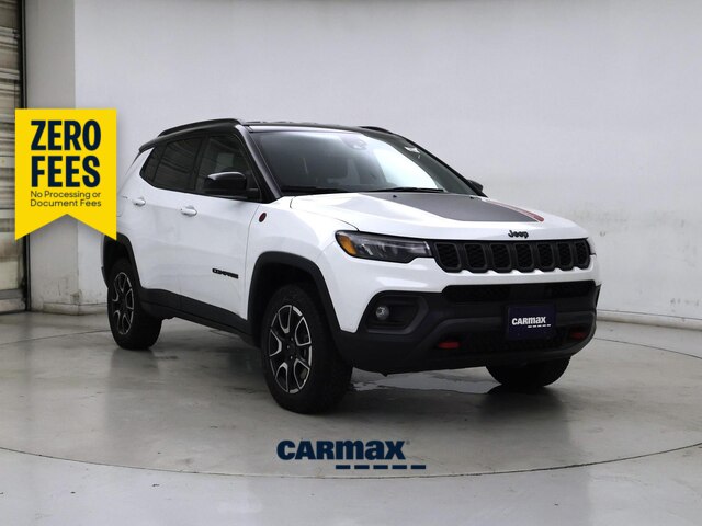 White 2025 Jeep Compass SUV / Crossover Four-Wheel Drive Automatic