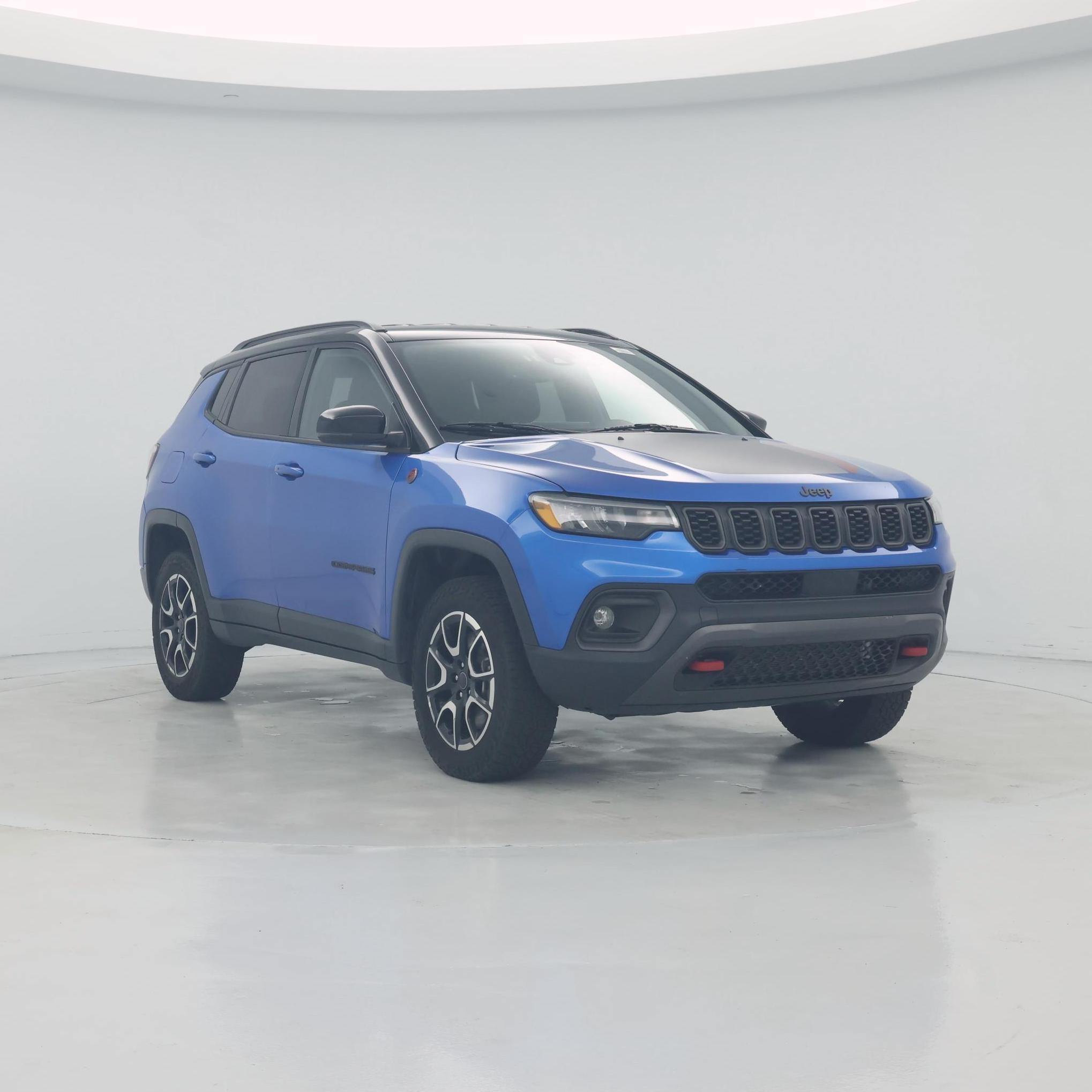 Blue 2025 Jeep Compass SUV / Crossover Four-Wheel Drive Automatic