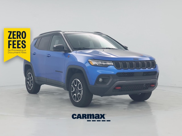 Blue 2025 Jeep Compass SUV / Crossover Four-Wheel Drive Automatic