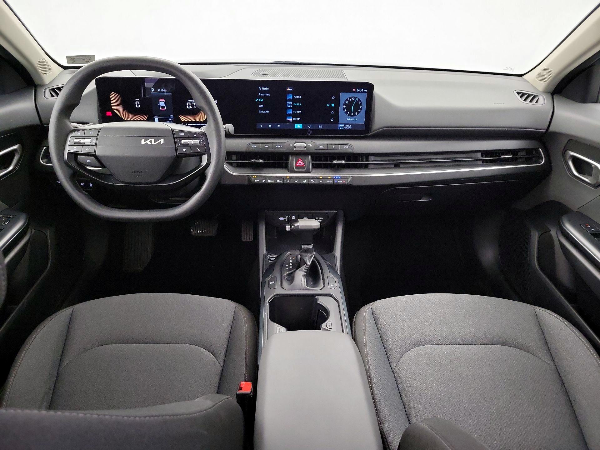 Gray 2025 Kia K4 Sedan Front-Wheel Drive Automatic