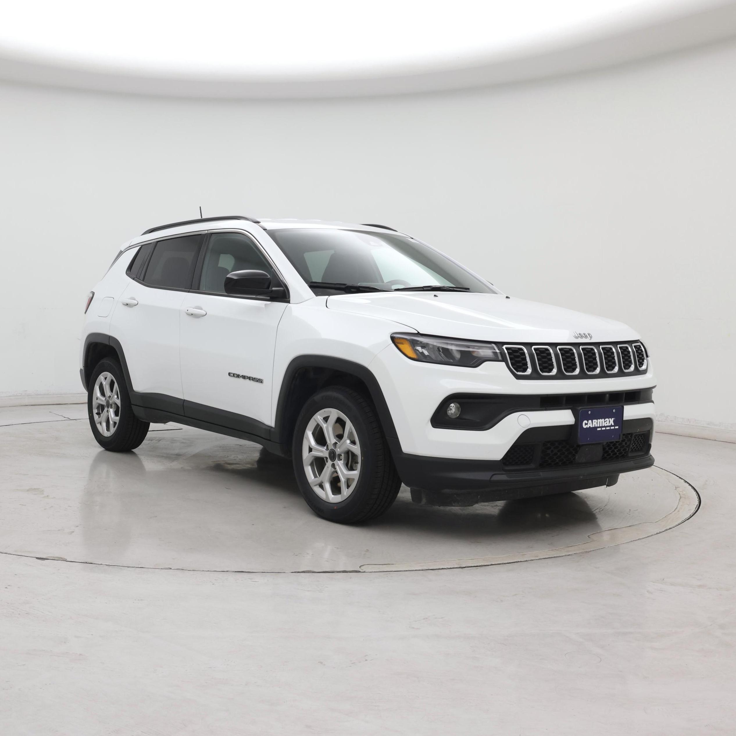 White 2025 Jeep Compass SUV / Crossover Four-Wheel Drive Automatic