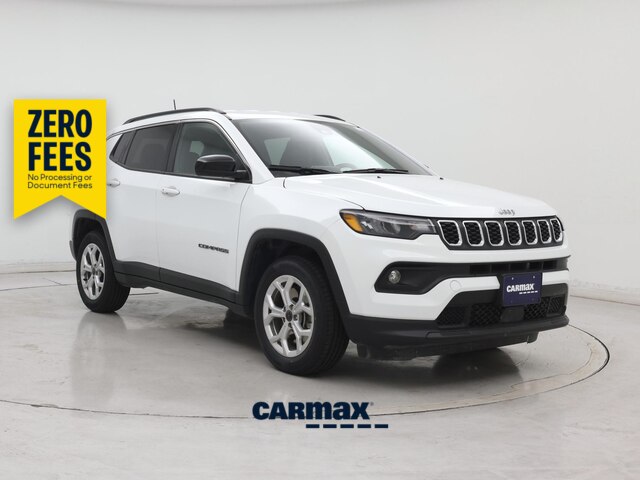 White 2025 Jeep Compass SUV / Crossover Four-Wheel Drive Automatic