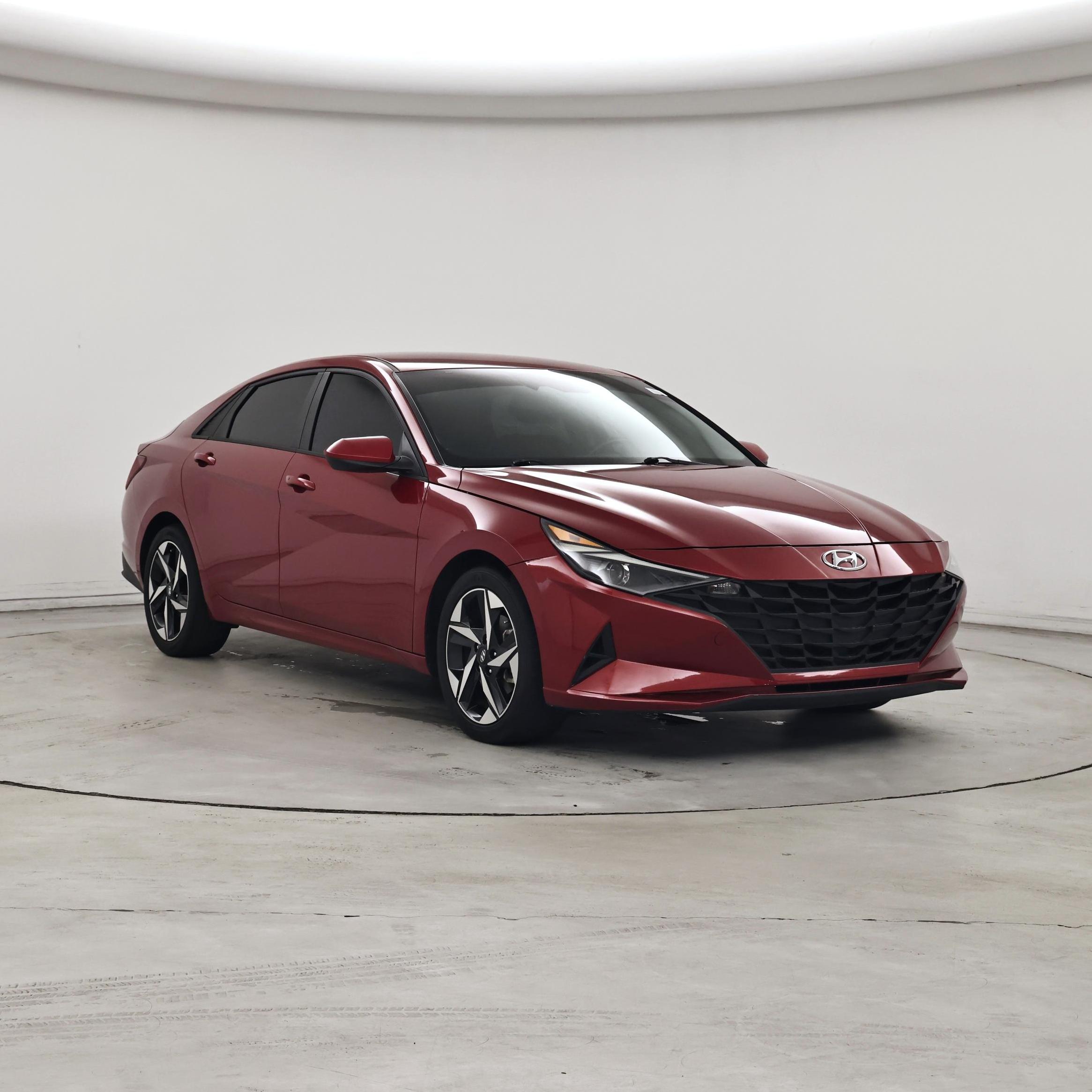 Red 2023 Hyundai Elantra Sedan Front-Wheel Drive Automatic