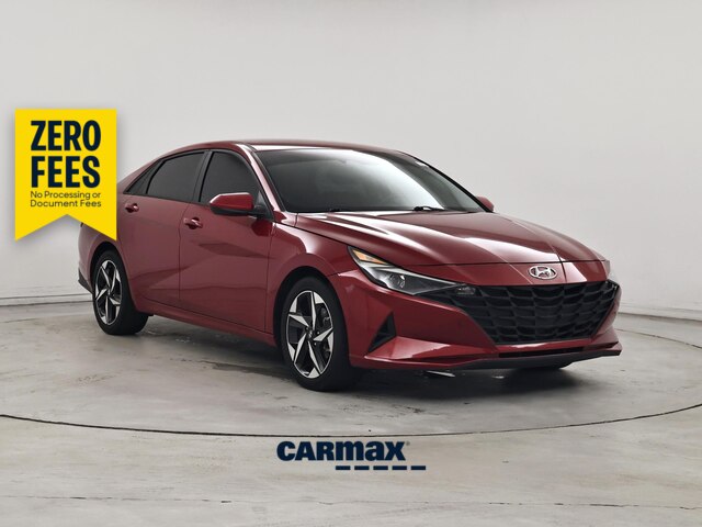 Red 2023 Hyundai Elantra Sedan Front-Wheel Drive Automatic