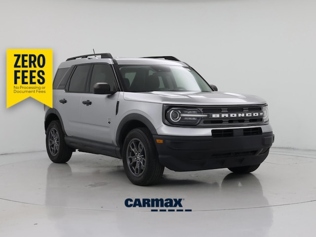 Silver 2022 Ford Bronco Sport SUV / Crossover All-Wheel Drive Automatic