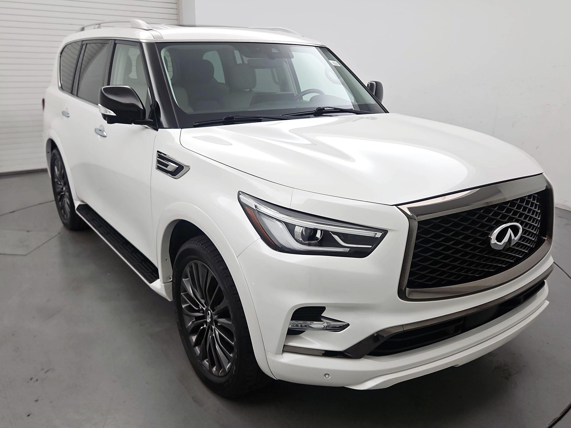 White 2023 INFINITI QX80 SUV / Crossover All-Wheel Drive Automatic