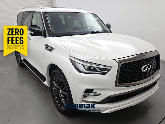 White 2023 INFINITI QX80 SUV / Crossover All-Wheel Drive Automatic