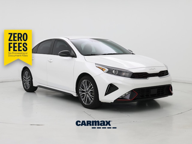 White 2023 Kia Forte Sedan Front-Wheel Drive Automatic