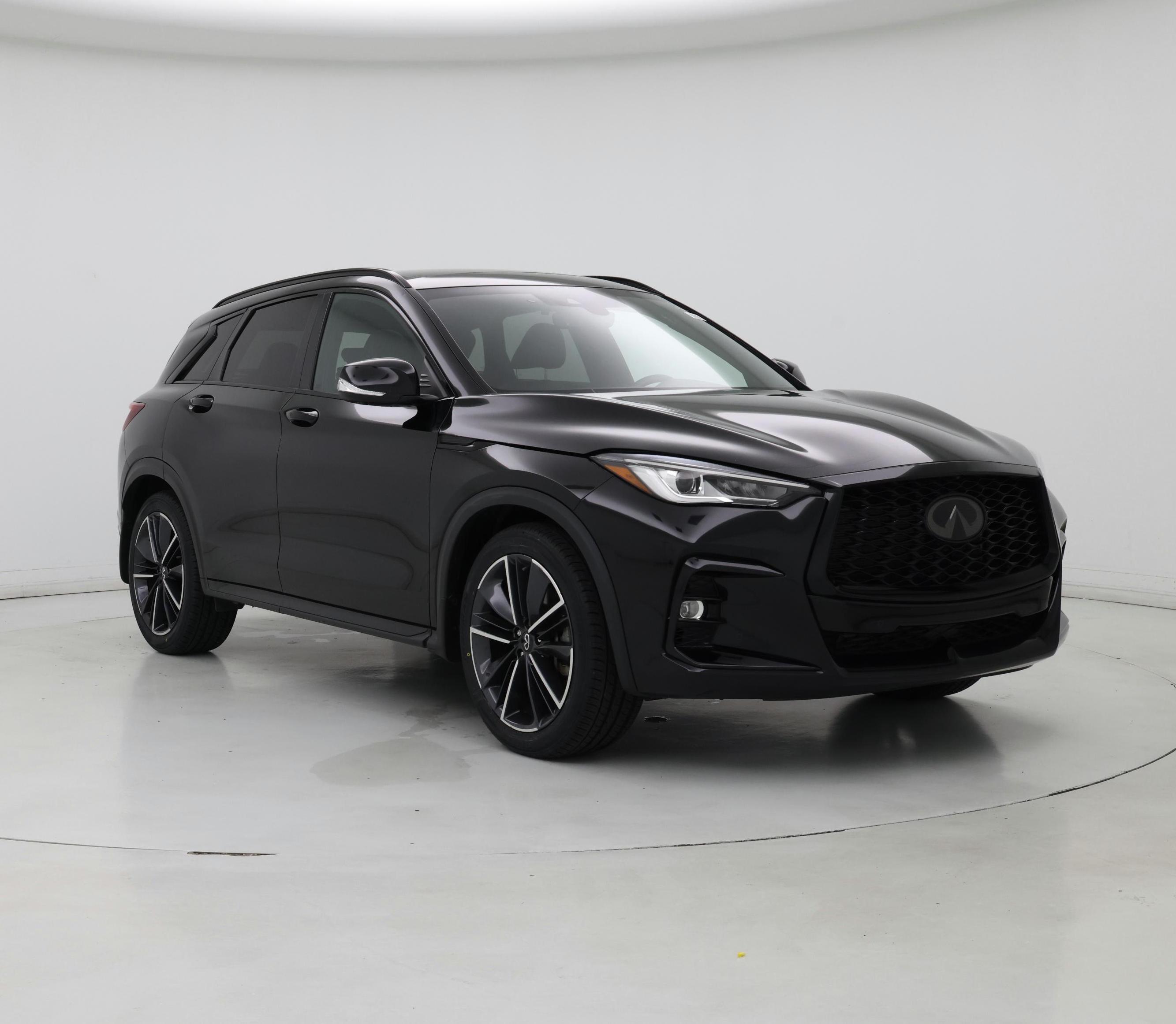 Black 2023 INFINITI QX50 SUV / Crossover Front-Wheel Drive Automatic