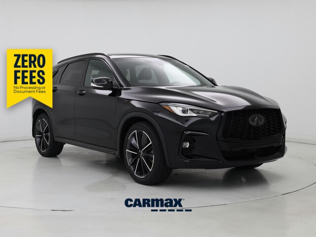Black 2023 INFINITI QX50 SUV / Crossover Front-Wheel Drive Automatic