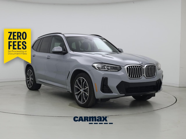 Gray 2022 BMW X3 SUV / Crossover All-Wheel Drive Automatic