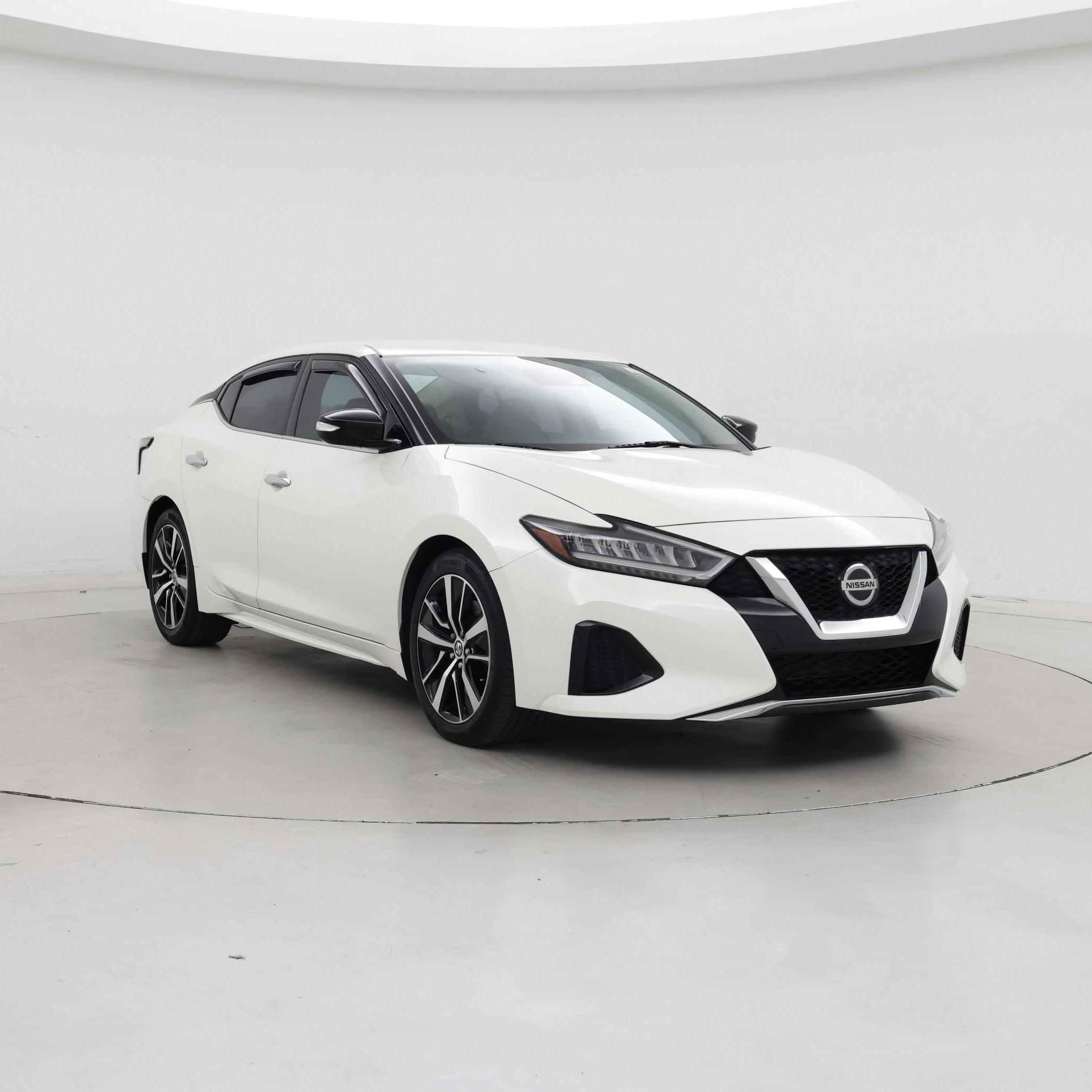 White 2022 Nissan Maxima Sedan Front-Wheel Drive Automatic