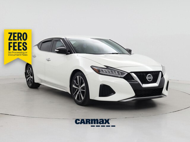 White 2022 Nissan Maxima Sedan Front-Wheel Drive Automatic