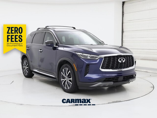 Blue 2024 INFINITI QX60 SUV / Crossover Front-Wheel Drive Automatic
