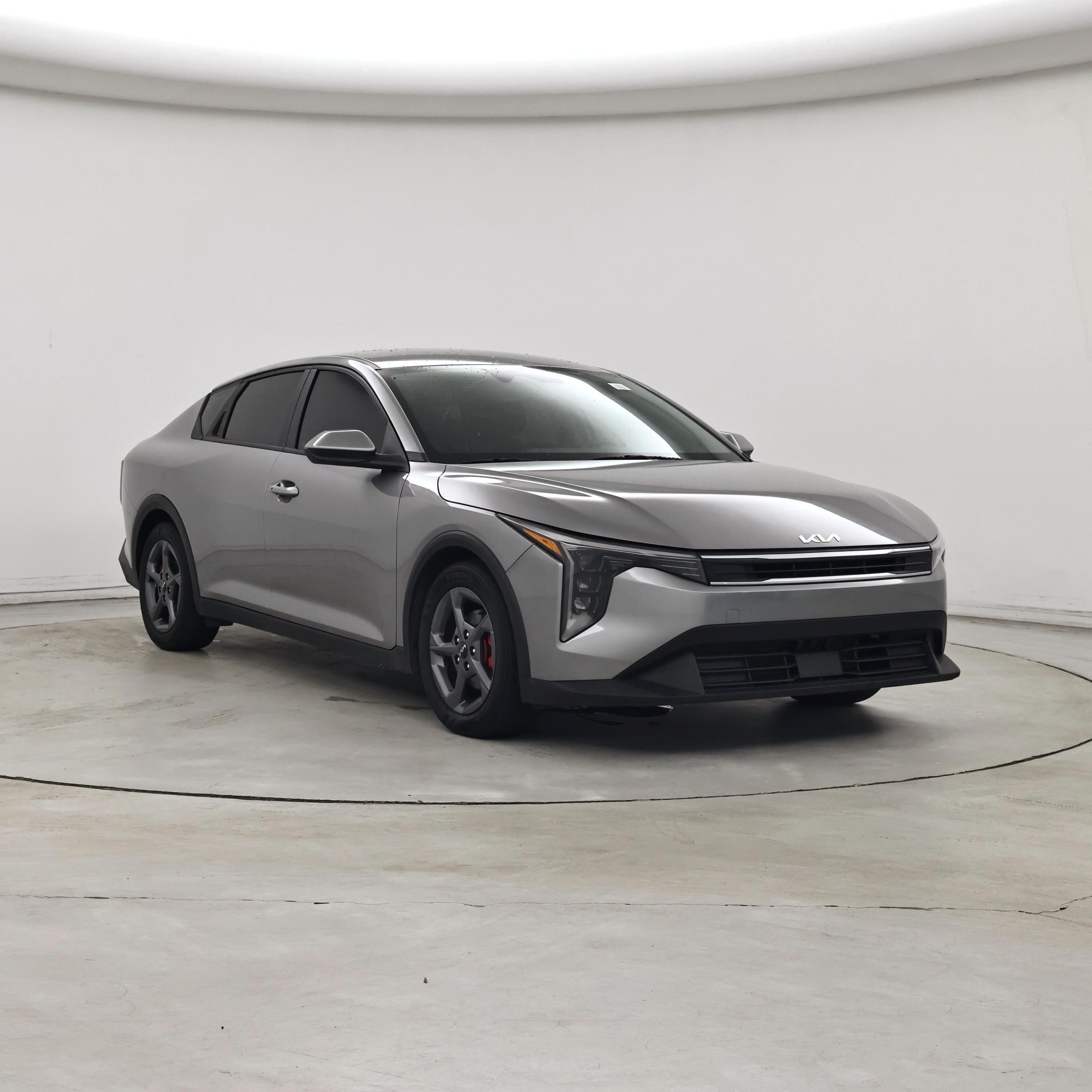Gray 2025 Kia K4 Sedan Front-Wheel Drive Automatic