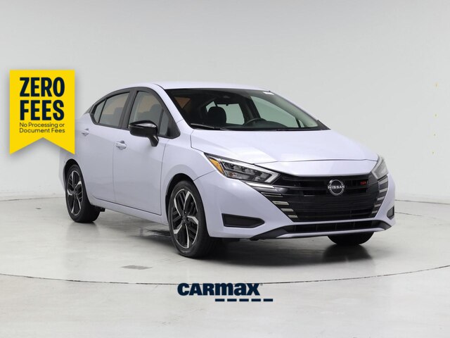 Silver 2023 Nissan Versa Sedan Front-Wheel Drive Automatic