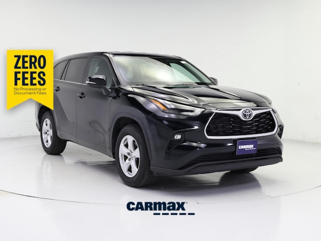 Black 2025 Toyota Highlander SUV / Crossover Front-Wheel Drive Automatic