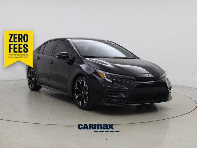 Black 2025 Toyota Corolla Sedan Front-Wheel Drive Automatic