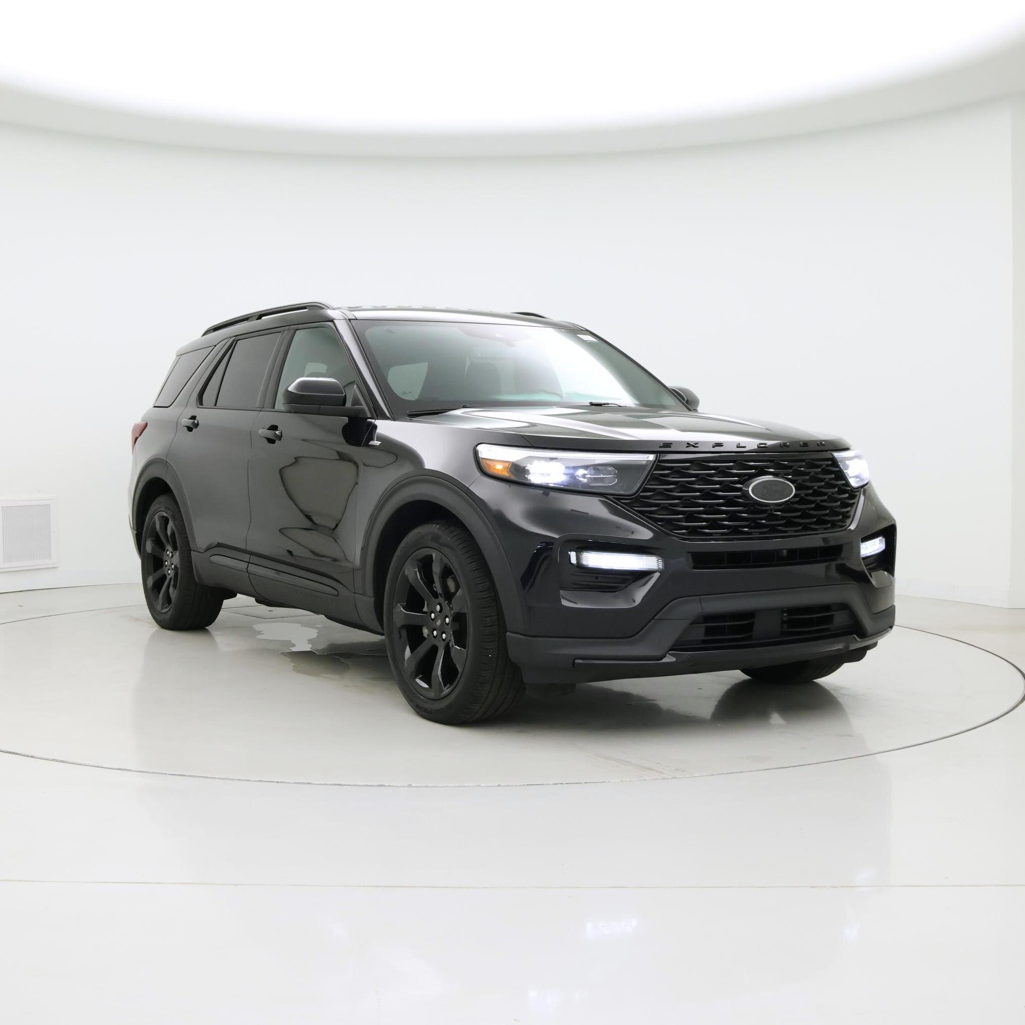 Black 2023 Ford Explorer SUV / Crossover Rear-Wheel Drive Automatic