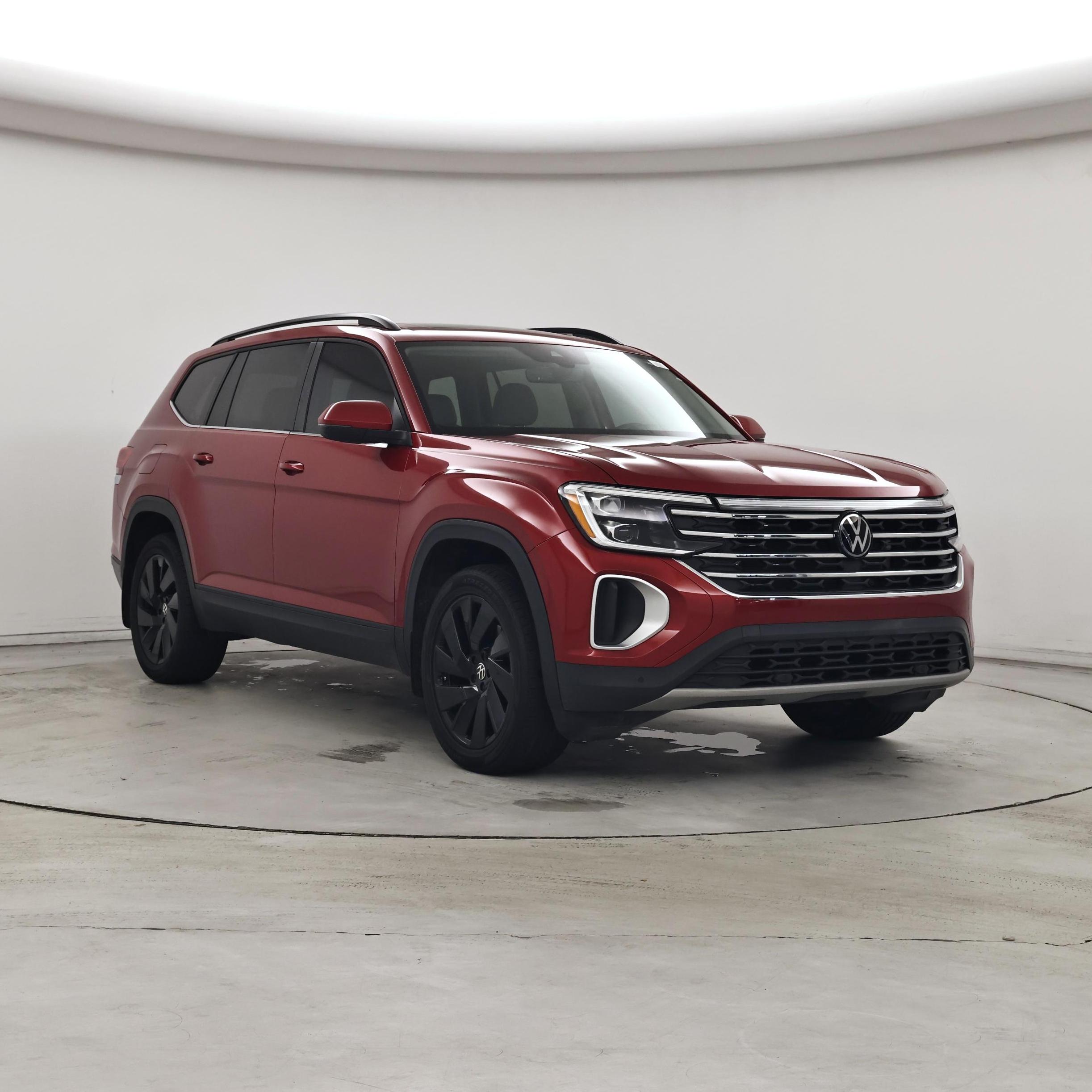 Red 2024 Volkswagen Atlas SUV / Crossover Front-Wheel Drive Automatic