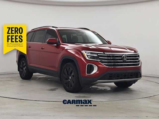 Red 2024 Volkswagen Atlas SUV / Crossover Front-Wheel Drive Automatic