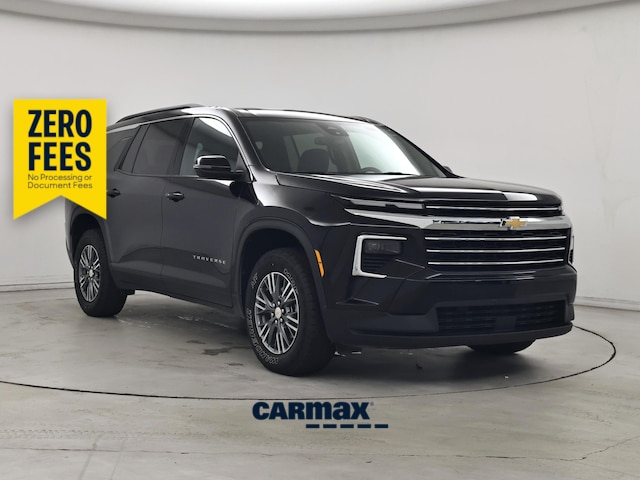 Black 2025 Chevrolet Traverse SUV / Crossover Front-Wheel Drive Automatic
