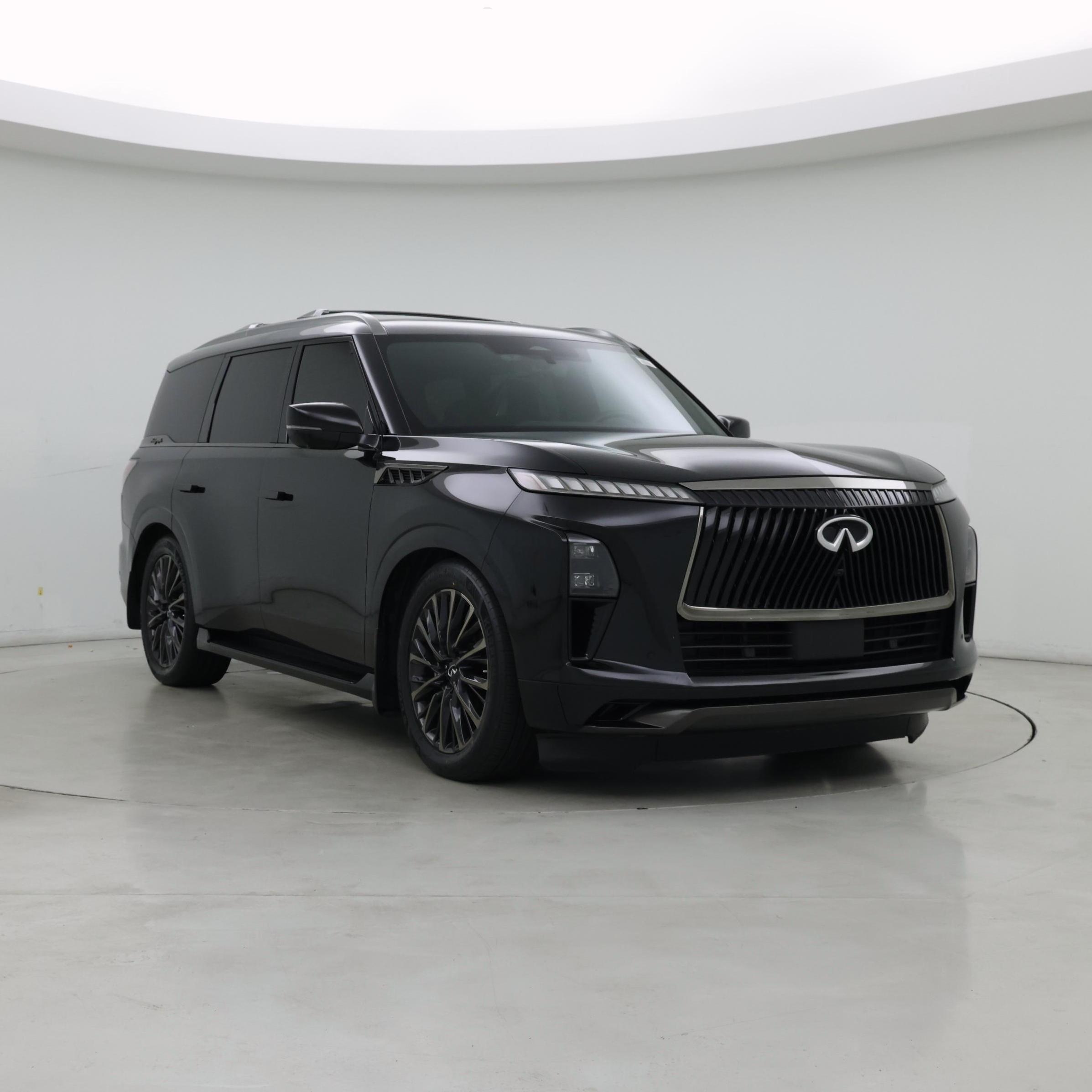 Black 2025 INFINITI QX80 SUV / Crossover All-Wheel Drive Automatic