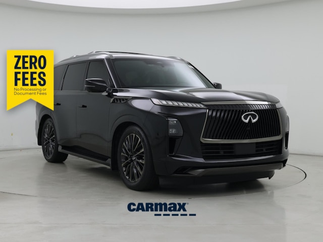 Black 2025 INFINITI QX80 SUV / Crossover All-Wheel Drive Automatic
