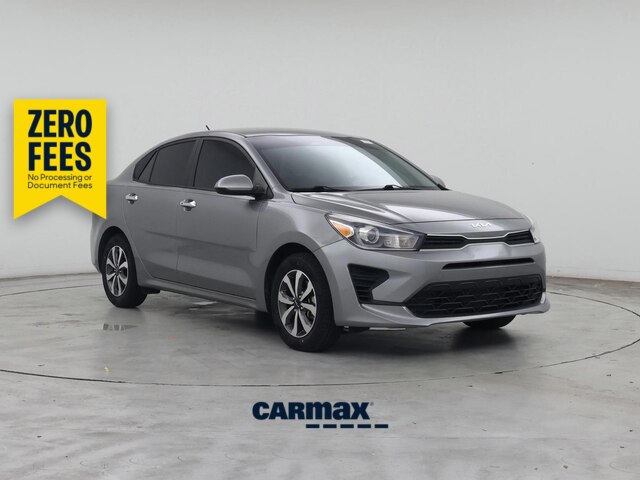 Silver 2022 Kia Rio Sedan Front-Wheel Drive Automatic