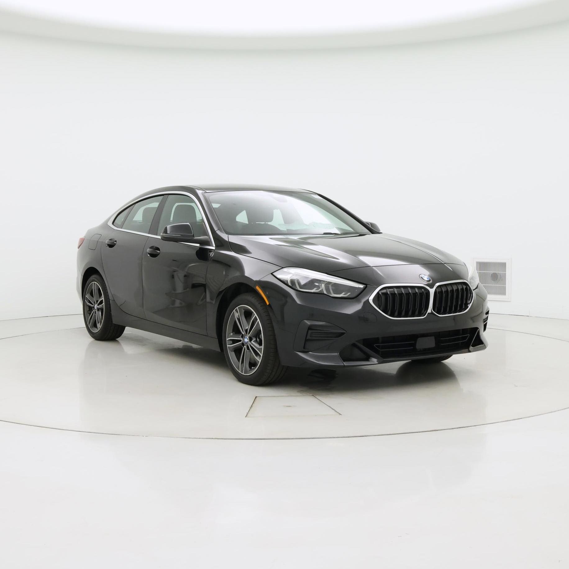Black 2022 BMW 2 Series Sedan Front-Wheel Drive Automatic