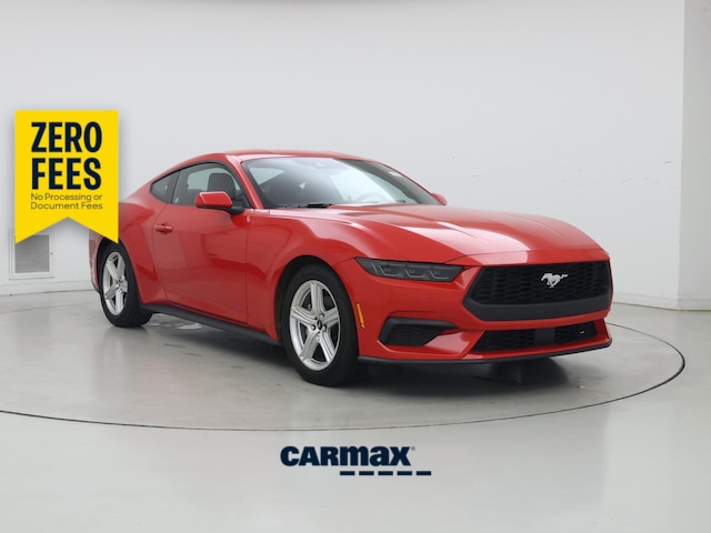 Red 2026 Ford Mustang Coupe Rear-Wheel Drive Automatic