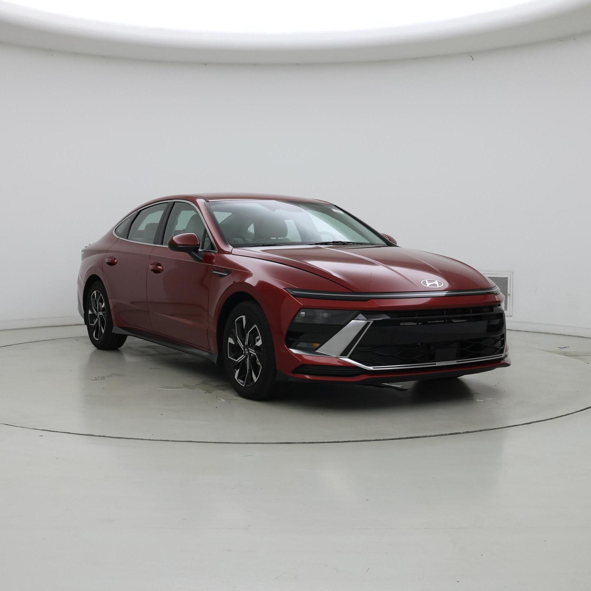 Red 2024 Hyundai Sonata Sedan Front-Wheel Drive Automatic