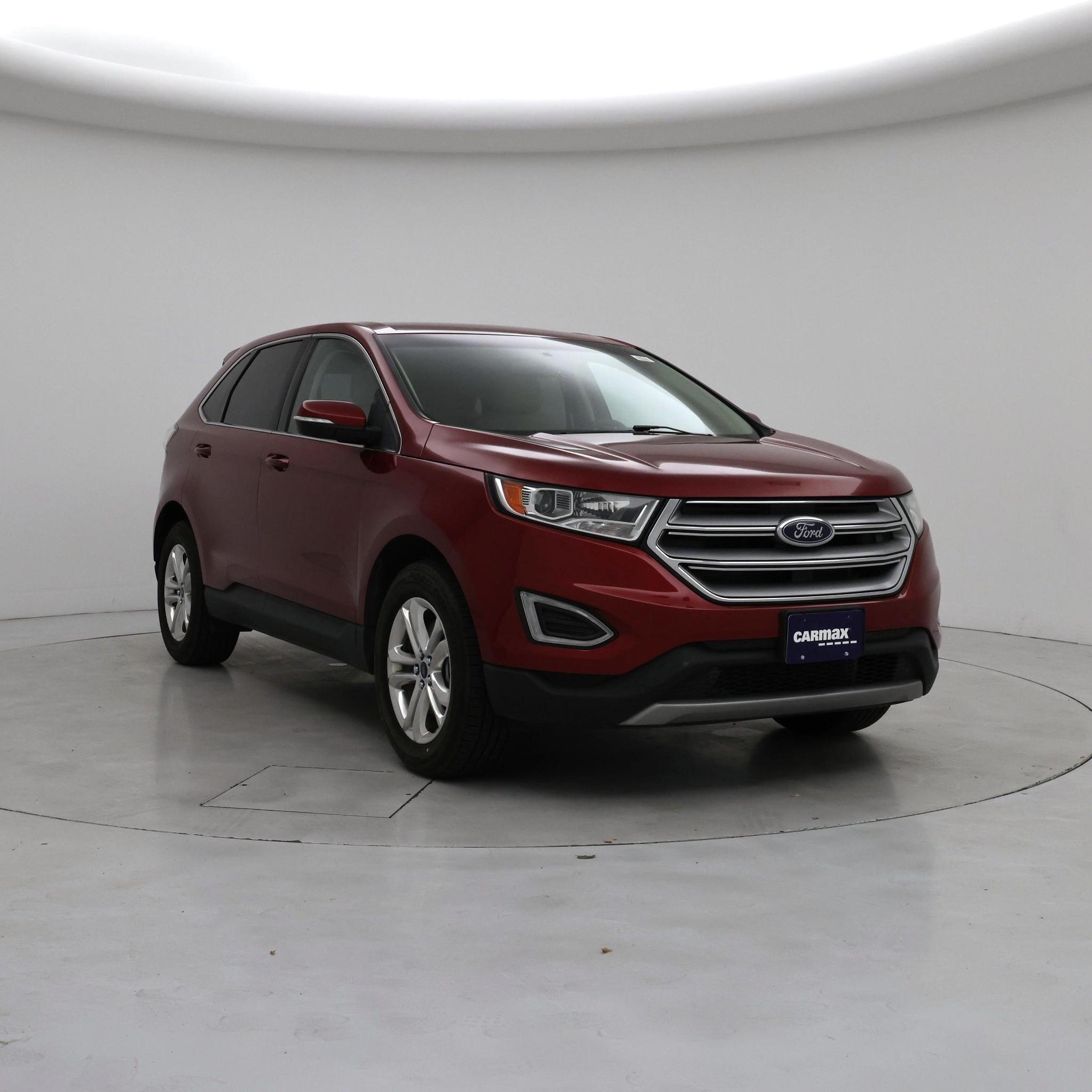 Red 2018 Ford Edge SUV / Crossover All-Wheel Drive Automatic