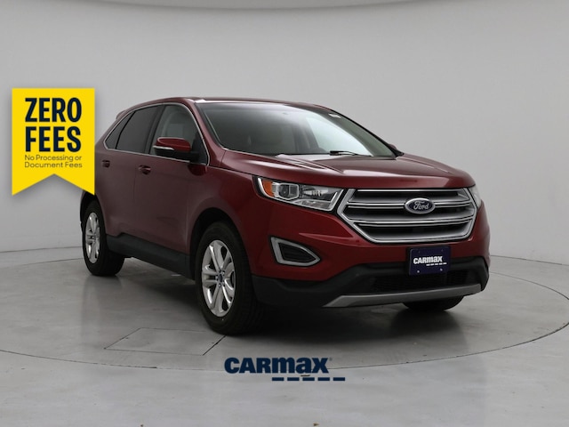 Red 2018 Ford Edge SUV / Crossover All-Wheel Drive Automatic