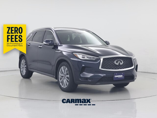 Blue 2023 INFINITI QX50 SUV / Crossover Front-Wheel Drive Automatic