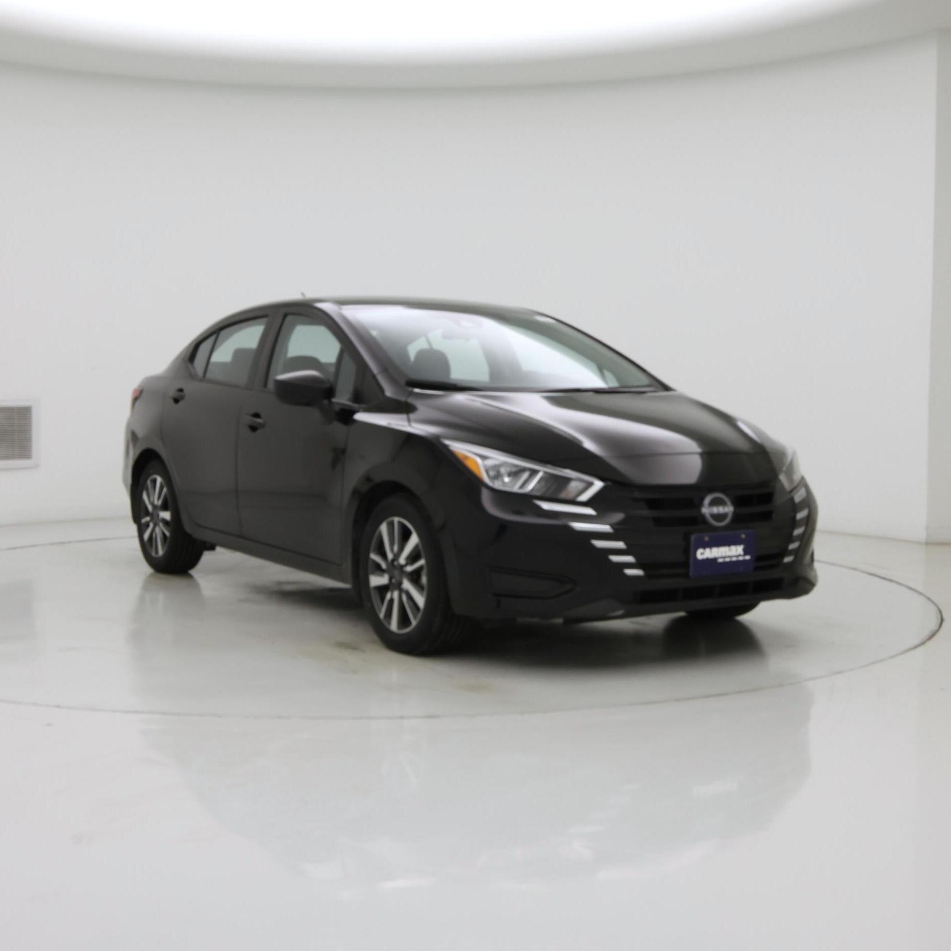 Black 2024 Nissan Versa Sedan Front-Wheel Drive Automatic