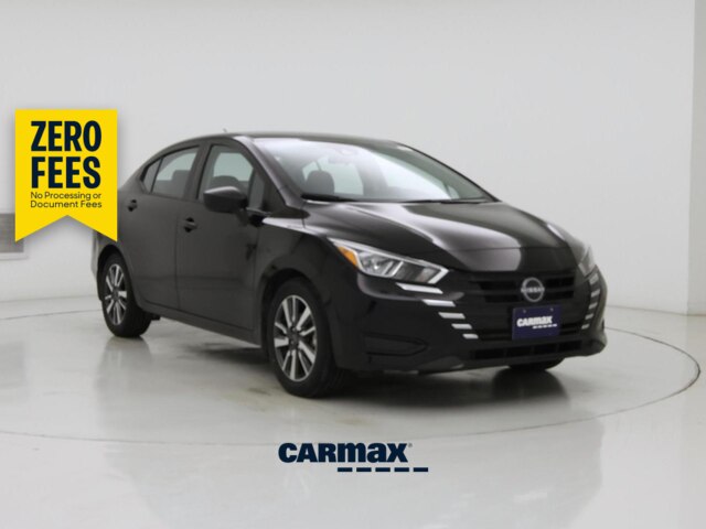 Black 2024 Nissan Versa Sedan Front-Wheel Drive Automatic