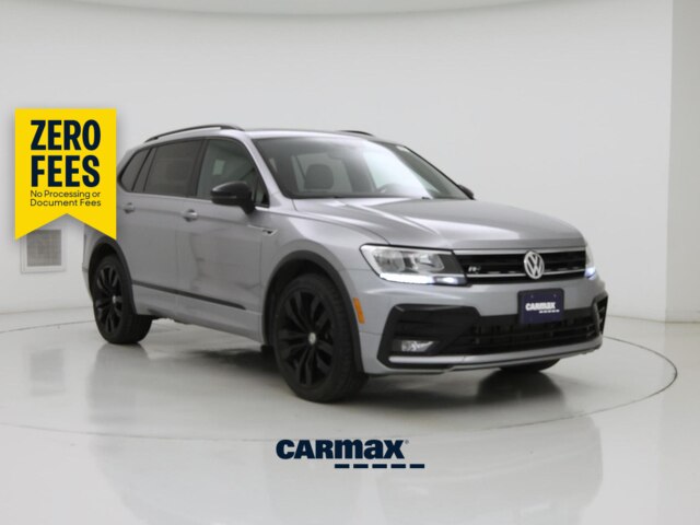 Silver 2021 Volkswagen Tiguan SUV / Crossover Front-Wheel Drive Automatic