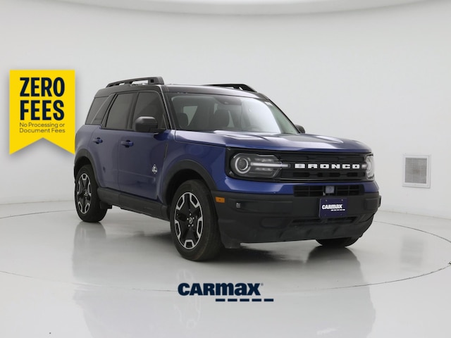 Blue 2024 Ford Bronco Sport SUV / Crossover All-Wheel Drive Automatic