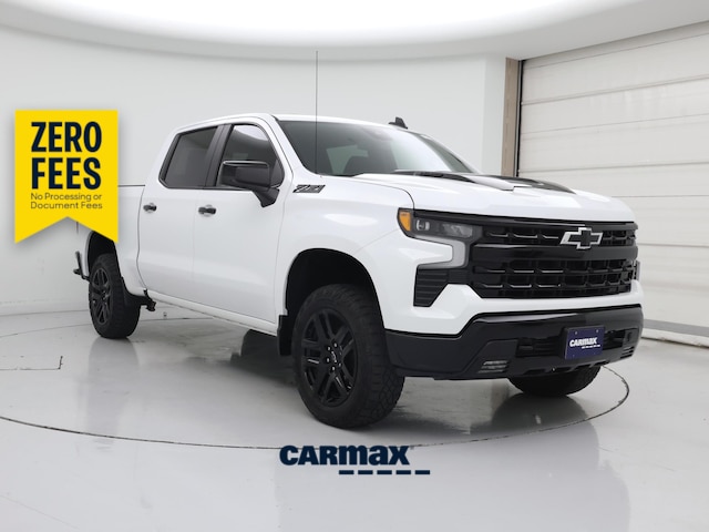 White 2025 Chevrolet Silverado 1500 Pickup Truck Four-Wheel Drive Automatic