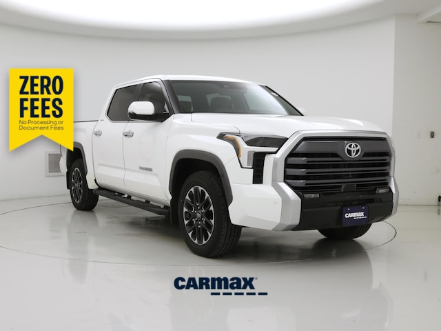 White 2026 Toyota Tundra Pickup Truck Four-Wheel Drive Automatic