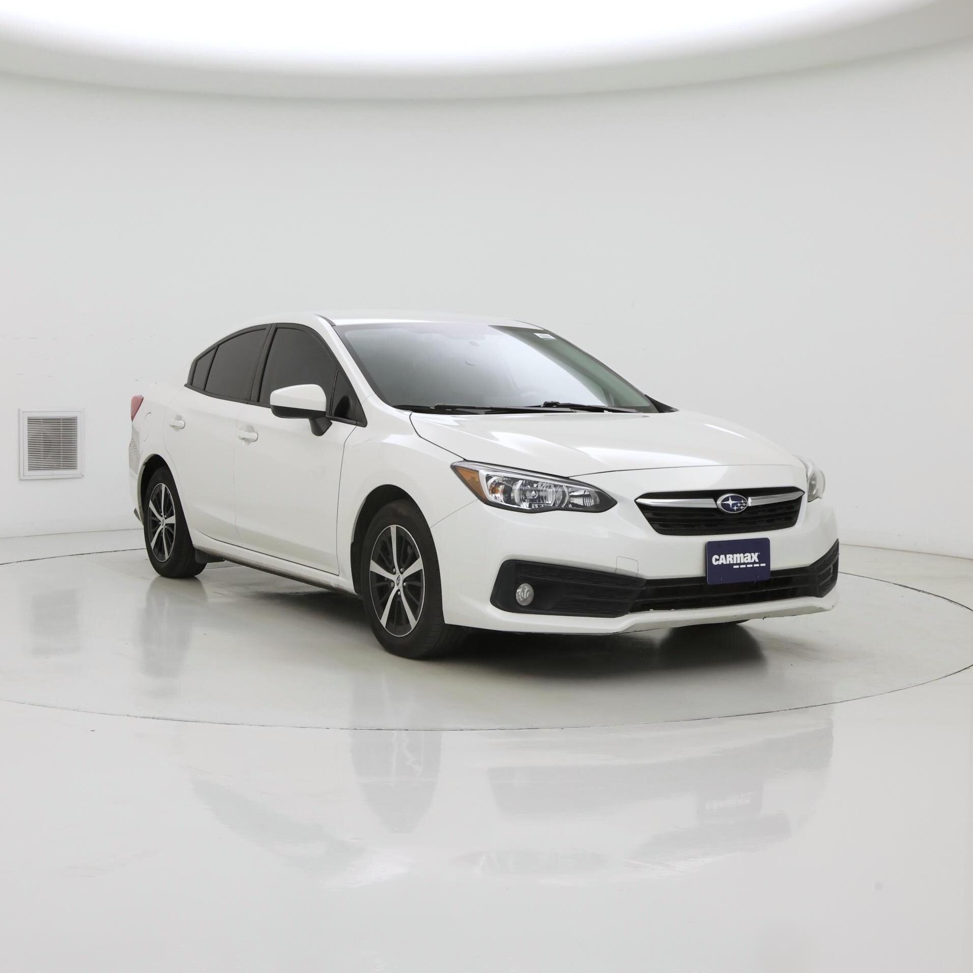 White 2023 Subaru Impreza Sedan All-Wheel Drive Automatic