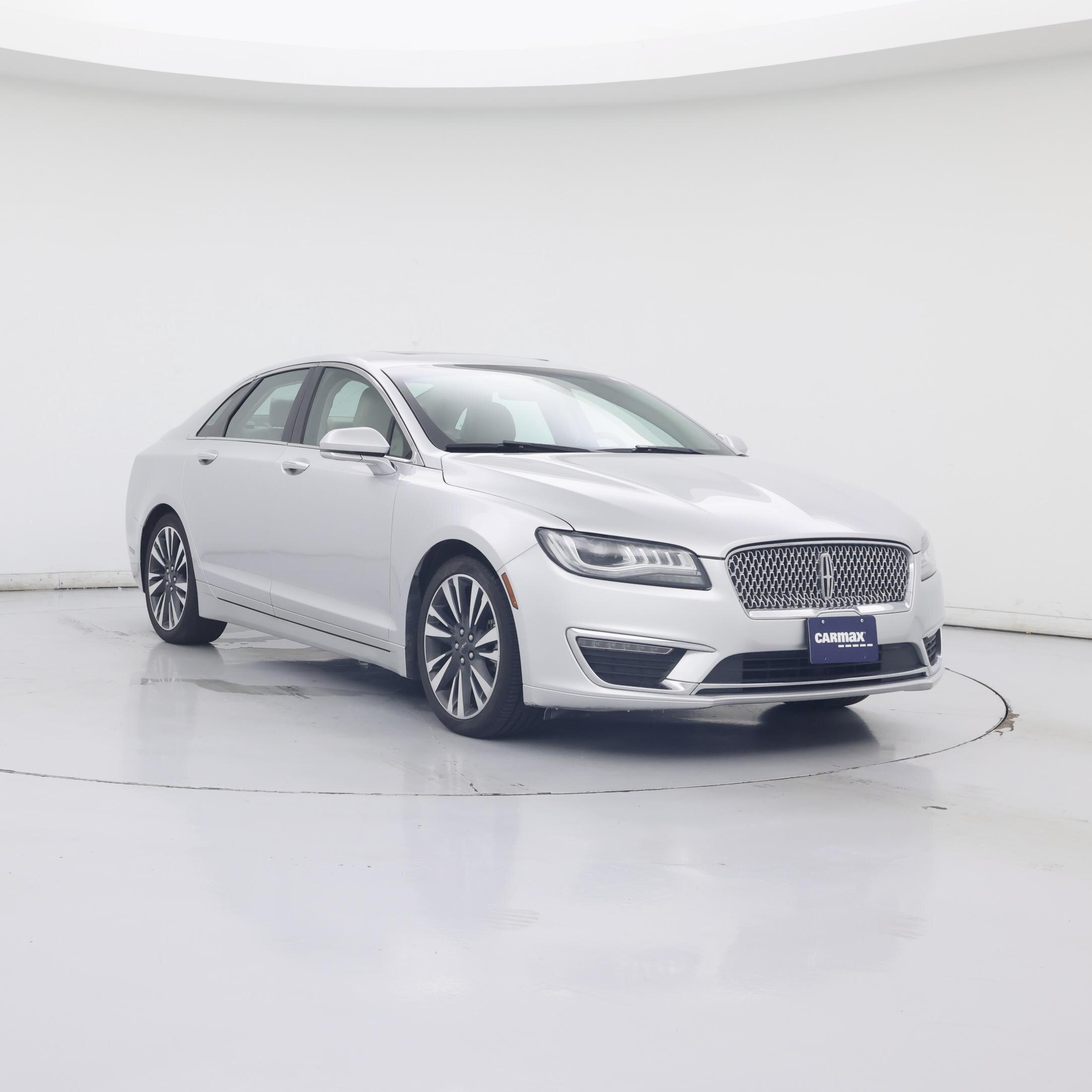 Silver 2018 Lincoln MKZ Hybrid Sedan Front-Wheel Drive Automatic